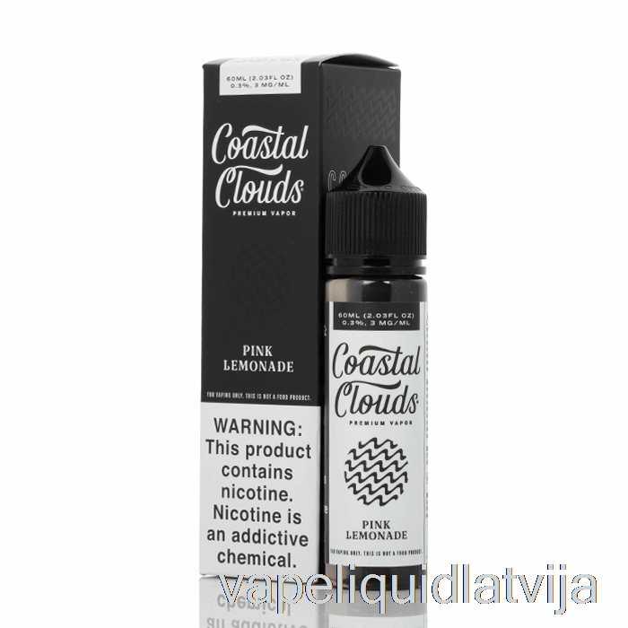 Rozā Limonāde - Piekrastes Mākoņi Co. - 60 Ml 3 Mg Vape šķidruma